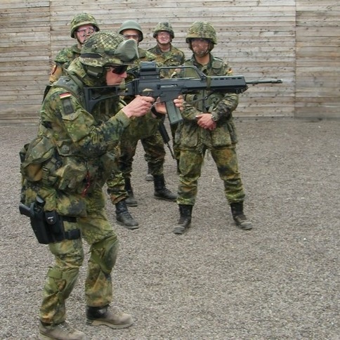 Schießausbildung für Soldaten in Berlin 