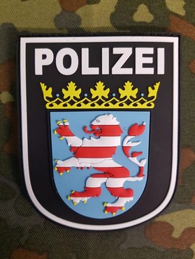 Rubber Patch Polizei Hessen