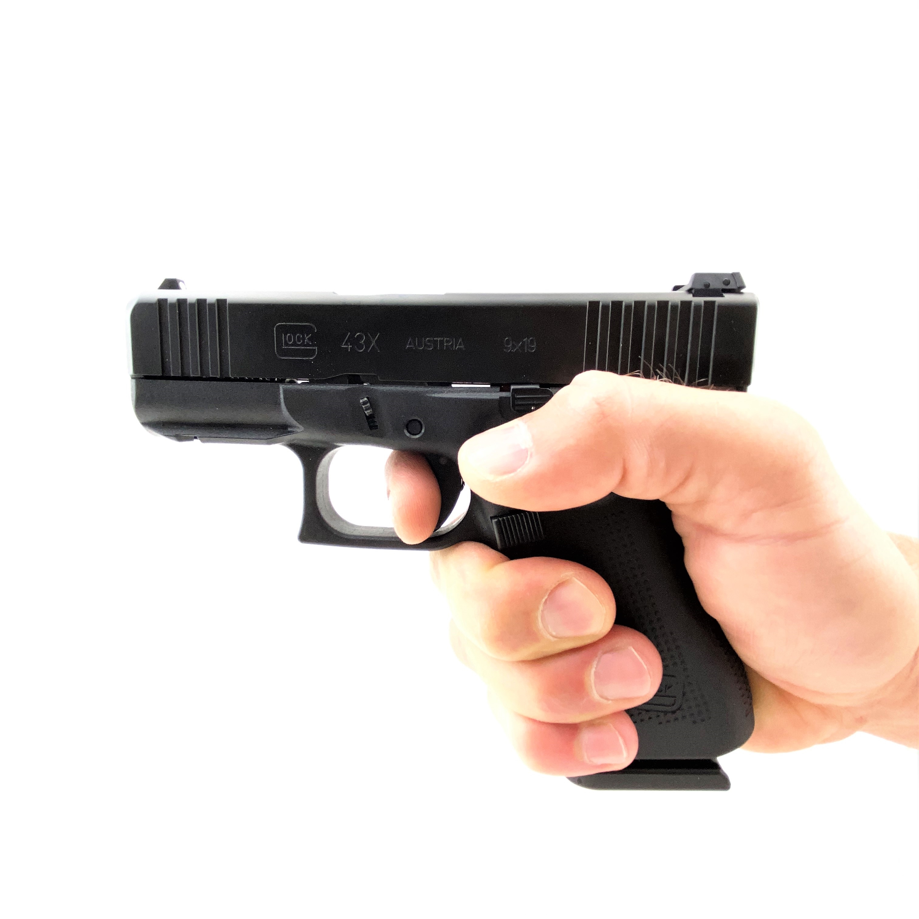 Glock 43X FS | kompakte Pistole und trotzdem sehr gut bedienbar