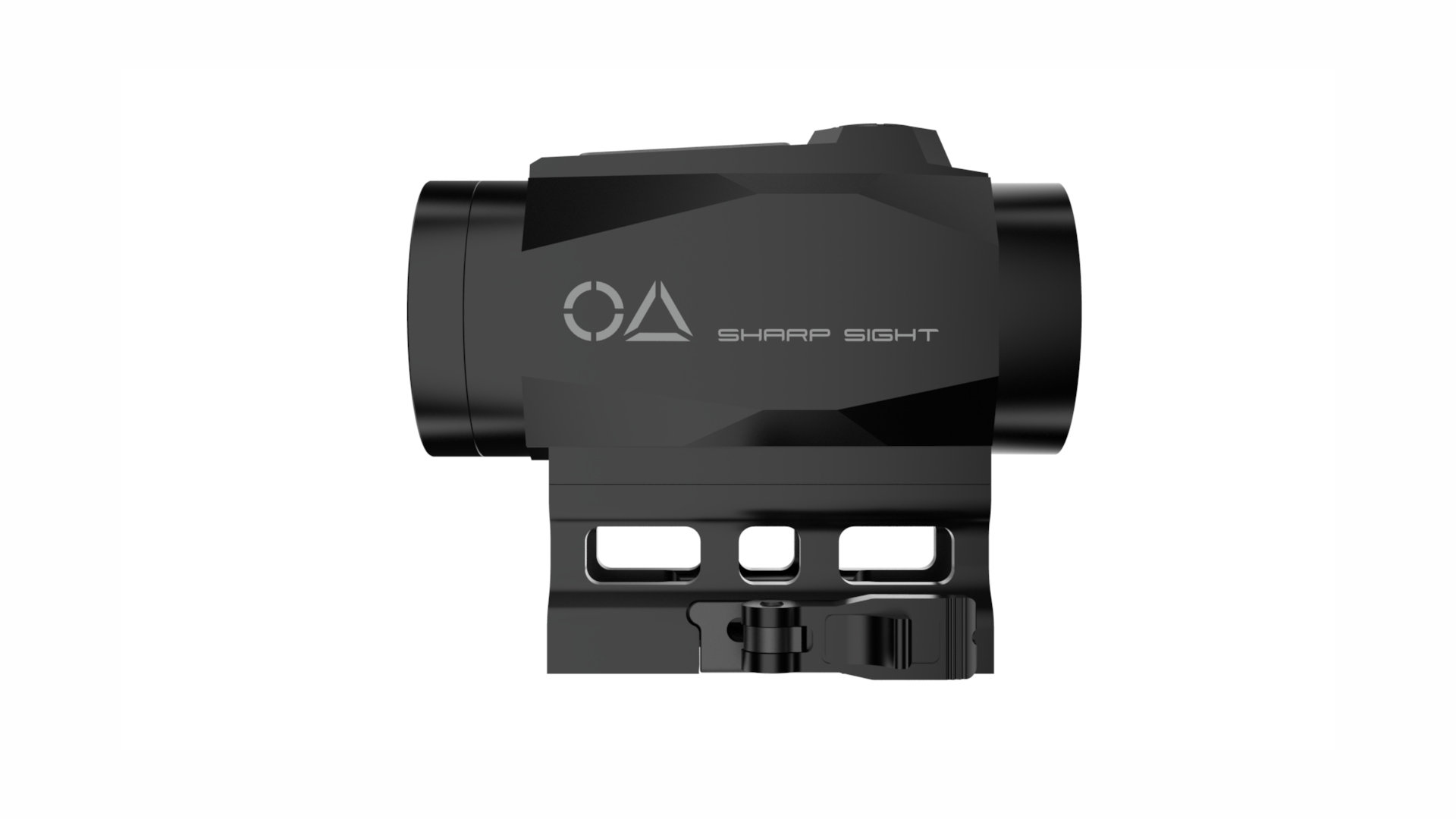 OA Sharp Sight, Effektives Rotpunktvisier mit 1fach-Vergrösserung, inkl. Montage