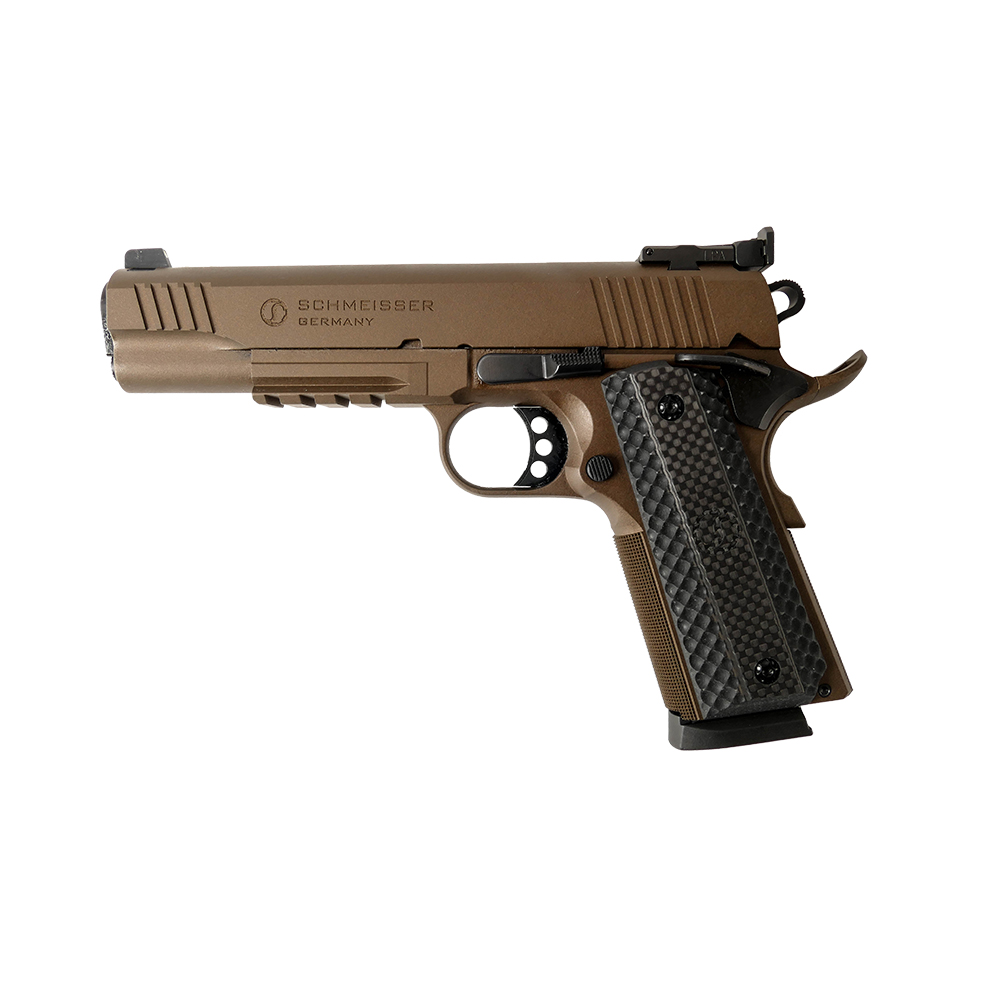 Seitenansicht Pistole Schmeisser 1911 in Thunderbronze | F.A.S.T. Onlineshop