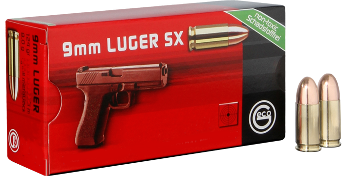 Geco 9mm Luger Blei Rundkopf verkupfert SX | F.A.S:T. Onlineshop